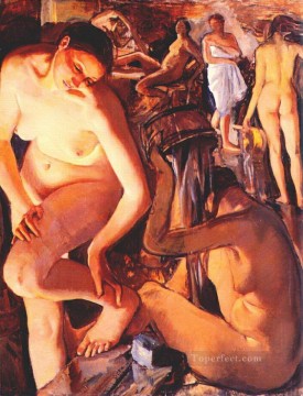 Desnudo Painting - la casa de baños 1912 desnudo moderno contemporáneo impresionismo